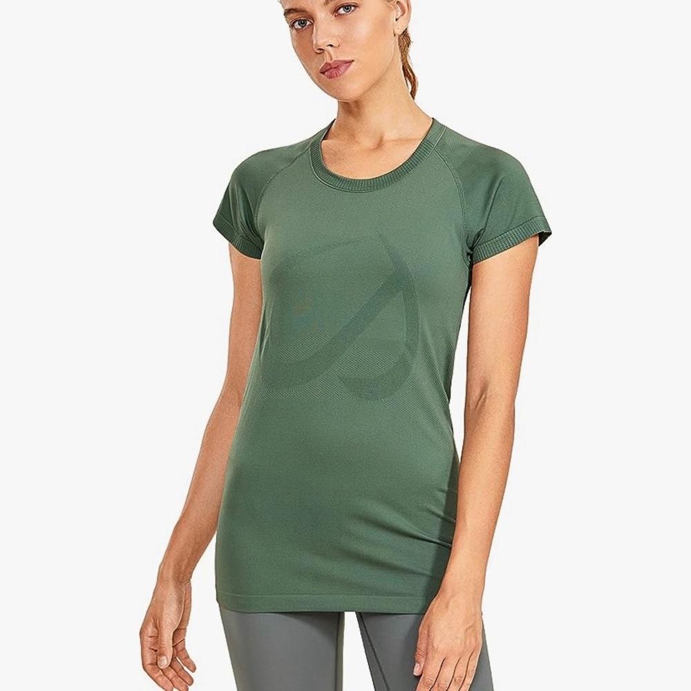 CRZ YOGA Seamless Workout Shirt